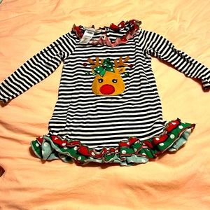 Bonnie jean girls dress/long top size 4T